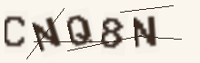 Five characters to copy into the field below the picture.